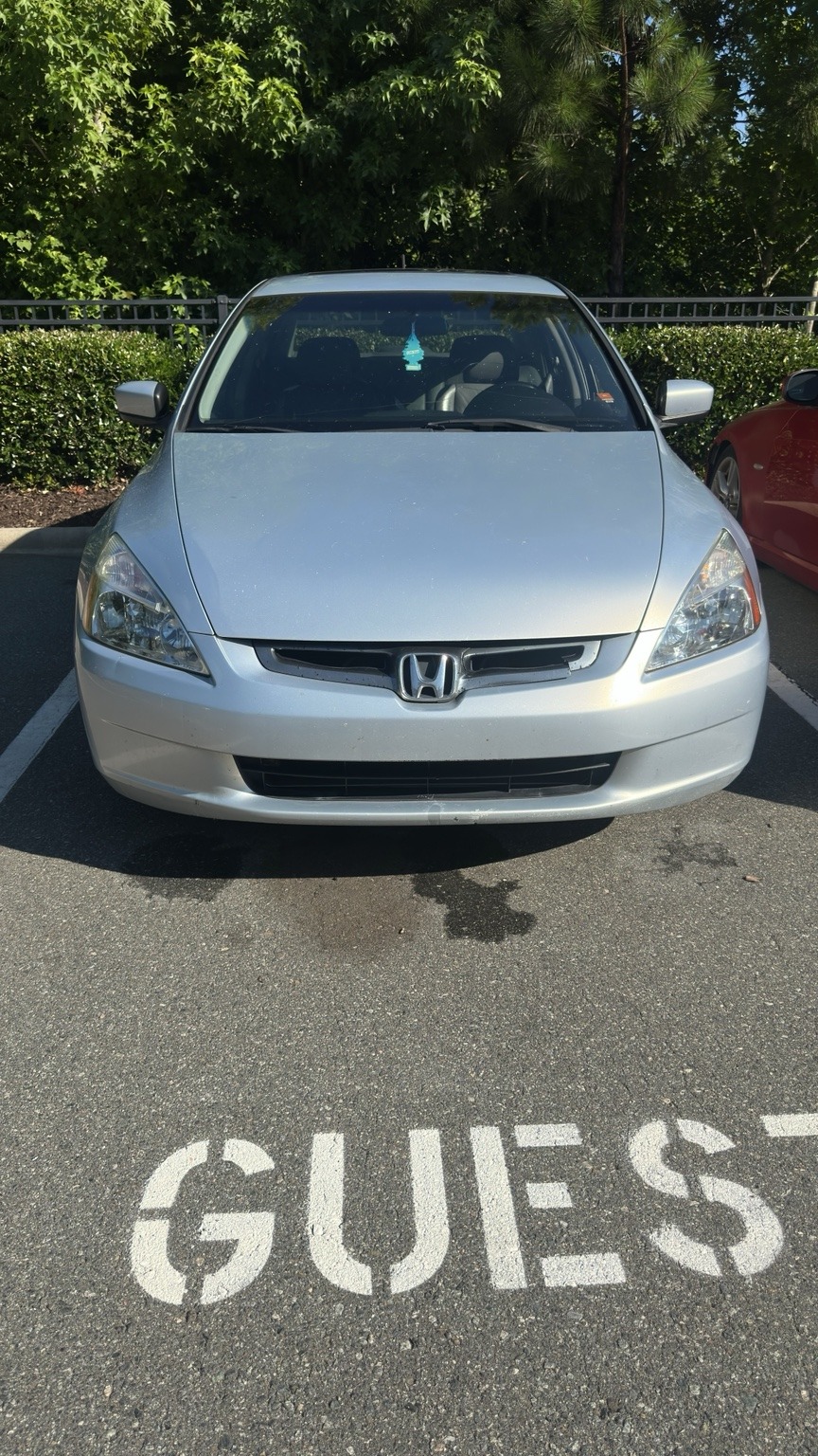 Honda Accord after headlight restoration